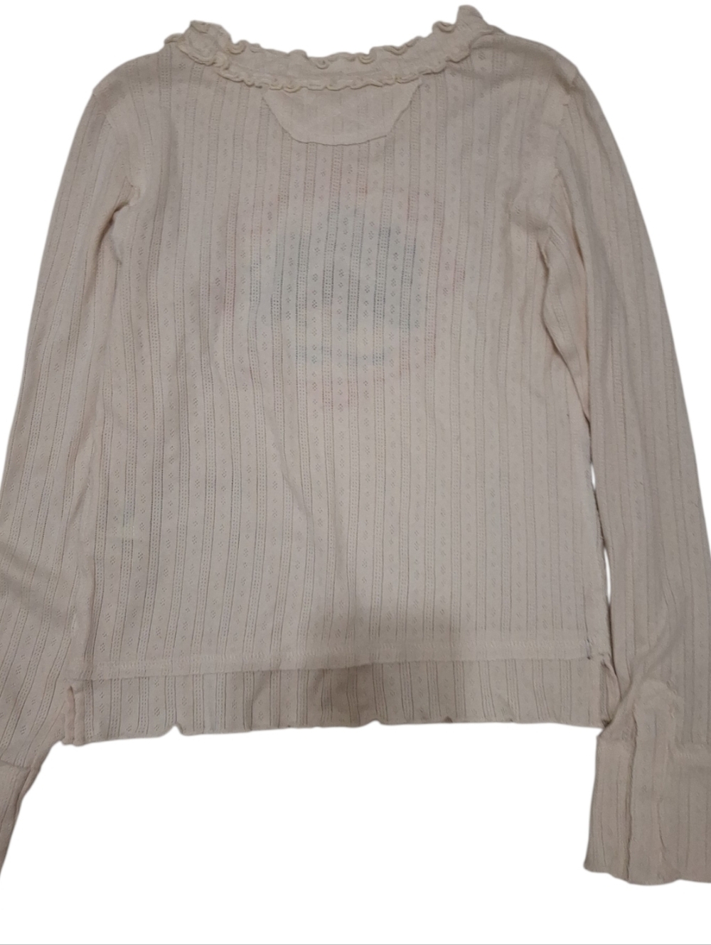 We The Free People Through The Woods Tee  Embroidered Cross Stitch Top Size S - Picture 5 of 5